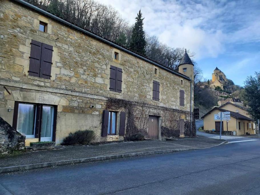 Studio Au Pied Du Chateau De Castelnaud Buitenkant foto